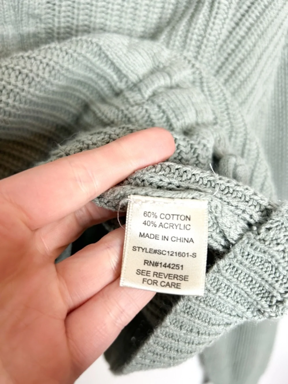Sincerely Jules Womens Cinched‎ Front Cropped Knit Sweater Olive Green Medium M